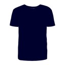 Футболка темно-синяя  2XL 140г/м2, круг.ворот
