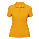 Поло женские 100% хлопок  желтая 2XL (48-50)