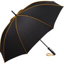 Зонт AC midsize FARE-Seam черный;оранжевый