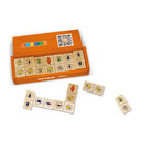 Домино в деревянной коробке с уф-печатью
