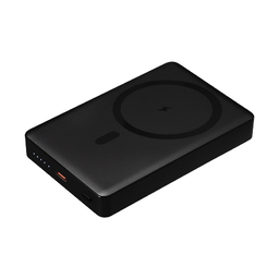 Внешний аккумулятор Атлантис Плюс PD (Atlantis PD Plus) 10000mAh с функцией беспроводной зарядки 15W, черный ЧЕРН