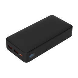 Внешний аккумулятор с подсветкой Анкор Плюс PD (Ancor PD Plus) 20000 mAh, черный ЧЕРН