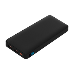 Внешний аккумулятор с подсветкой Анкор Плюс PD (Ancor PD Plus)10000 mAh, черный ЧЕРН