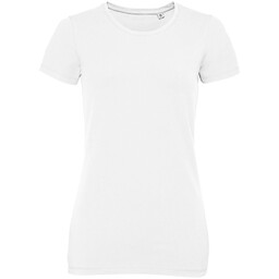Футболка женская Millenium Stretch Women, белая, размер S