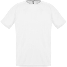 Футболка унисекс Sporty 140 белая, размер L