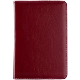 Обложка для паспорта Signature, бордовая