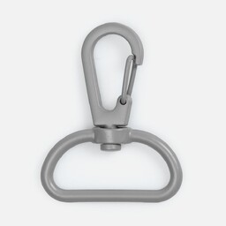 Застежка-карабин Snap Hook, L, серая