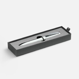 Ручка шариковая Bolt Soft Touch в футляре, белая
