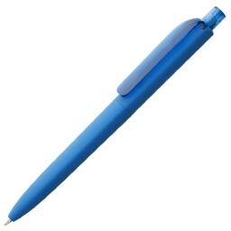 Ручка шариковая Prodir DS8 PRR-T Soft Touch, голубая голубой