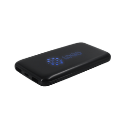 Внешний аккумулятор с подсветкой Bplanner Power 4 ST, 8000 mAh (Синий) черный с синим
