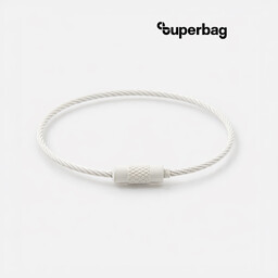 Тросик-кольцо Ring для обвеса, L=15см (белый)