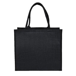 Сумка из джута Caravan Jute, чёрная