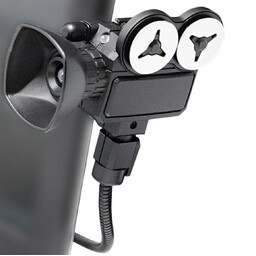 Веб-камера с микрофоном "Мотор!", USB разъем, пластик черн