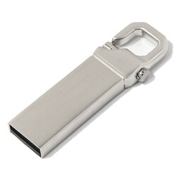 USB flash-карта CARABINE (8Гб) серебрист