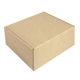 Коробка подарочная Big BOX, размер: 24 x 21 x 11 см картон МГК бур., самосборная коричнев