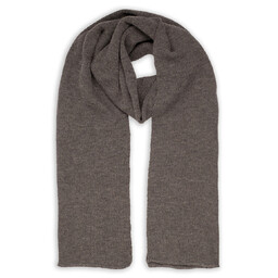 Шарф вязаный WIND SCARF сер