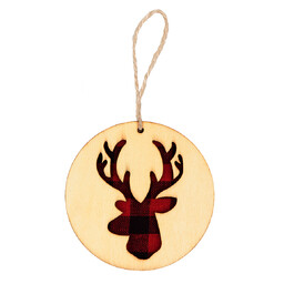 Украшение новогоднее RED DEER бежев