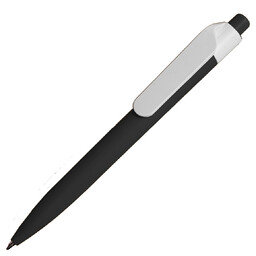 Ручка шариковая N16 soft touch черн