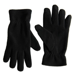 Перчатки флисовые сенсорные TRAIL S/M 220 черн