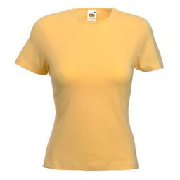 Футболка женская LADY FIT CREW NECK T 210 желт