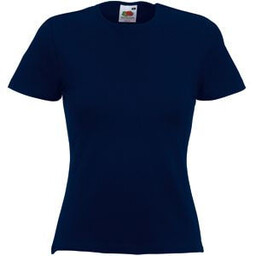 Футболка женская LADY FIT CREW NECK T 210 глубокий темно-син