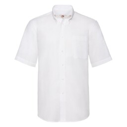 Рубашка мужская SHORT SLEEVE OXFORD SHIRT 130 бел