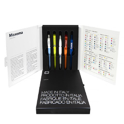 Папка c образцами ручек Maxema mini 1 бел