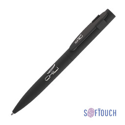 Ручка шариковая "Lip", покрытие soft touch черн