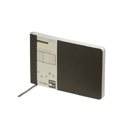 Скетчбук "Sketch & Art" в мягком переплете 210х140 мм, 48 л. белой бумаги 200 гр., серый