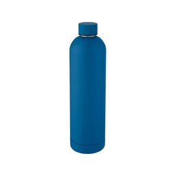 Spring Медная спортивная бутылка объемом 1 л с вакуумной изоляцией , tech blue