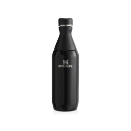 Бутылка для воды Stanley All Day Slim объемом 350 мл - черный глянцевый