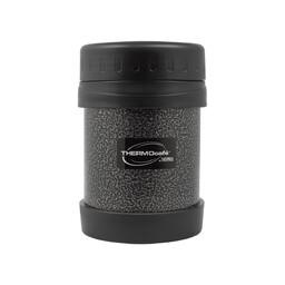 Термос из нерж. стали для еды тм ThermoCafe HAMJNL-350FJ Hammertone Coating, 0.35L, серый