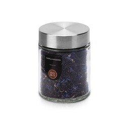 Чай черный, серия "Essence", с чабрецом и лепестками василька, стеклянная банка