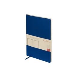 Блокнот А5 "Megapolis Flex Velvet", синий