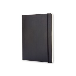 Записная книжка Moleskine Classic Soft (в линейку), ХLarge (19х25 см), черный