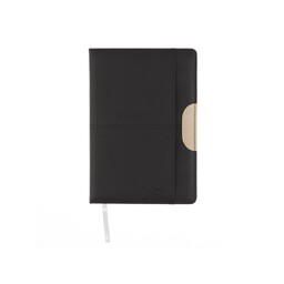 Записная книжка Pierre Cardin чёрная, 14 х 20,5 см