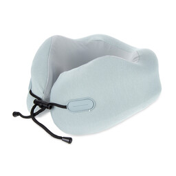 Подушка для путешествий с эффектом памяти Memo "Pillow PRO" M/L English Blue