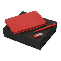 Подарочный набор "Notepeno", красный