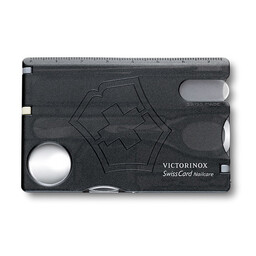 Швейцарская карточка Victorinox SwissCard Nailcare, черная