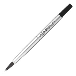 Parker Стержень для ручки-роллера,  М, черный, 2 шт (в блистере)