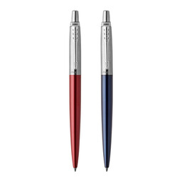 Parker набор подарочный Parker Jotter London - шар. ручка Red + гел. ручка Blue, M, блистер