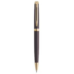 Waterman Hemisphere Metallic Black Lacquer GT ручка шариковая, 1,0мм, подарочная упаковка