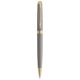 Waterman Hemisphere Metallic Grey Lacquer GT ручка шариковая, 1,0мм, подарочная упаковка