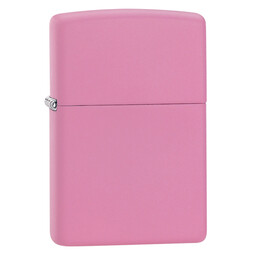 Зажигалка Zippo Pink Matte с покрытием Pink Matte, латунь/сталь, розовая, матовая, 36x12x56 мм