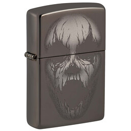 Зажигалка Zippo Screaming Monster с покрытием Black Ice®, латунь/сталь, черная, 38x13x57 мм