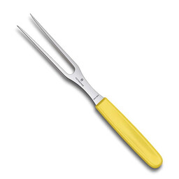 Вилка Victorinox кулинарная, 15 см, желтая