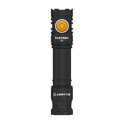 Фонарь светодиодный тактический Armytek Partner C2 Magnet USB, теплый свет, 1020 лм, аккумулятор