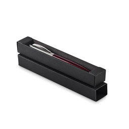 Push button pen in box красного бургундского вина