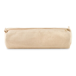 Пенал из хлопка NATU POUCH, бежевый