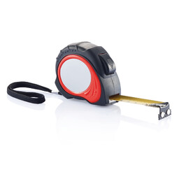 Рулетка Tool Pro, 8 м красн черн